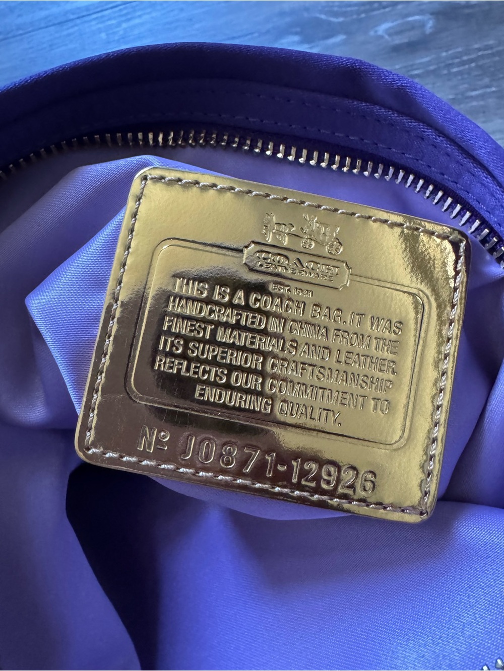 Coach Foldover Amanda Clutch with Convertible Chain Strap - Picture 6 of 11